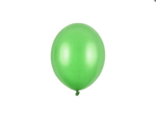 Balony Strong 12cm Metallic Bright Green 100szt/opak
