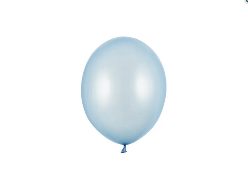 Balony Strong 12cm Metallic Baby Blue 100szt/opak