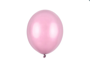 Balony Strong 27cm Metallic Candy Pink 50szt/opak
