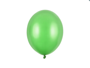 Balony Strong 27cm Metallic Bright Green 100szt/opak