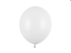 Balony Strong 30cm Pastel Pure White 50szt/opak