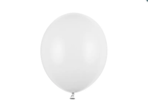 Balony Strong 30cm Pastel Pure White 50szt/opak