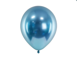 Balony Glossy 30cm niebieski 50szt/opak
