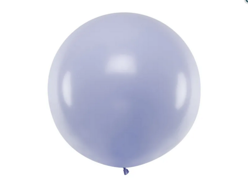 Balon okrągły 1m Pastel Light Lilac