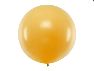 Balon okrągły 1m Metallic Gold