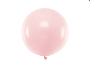 Balon okrągły 60cm Pastel Pale Pink