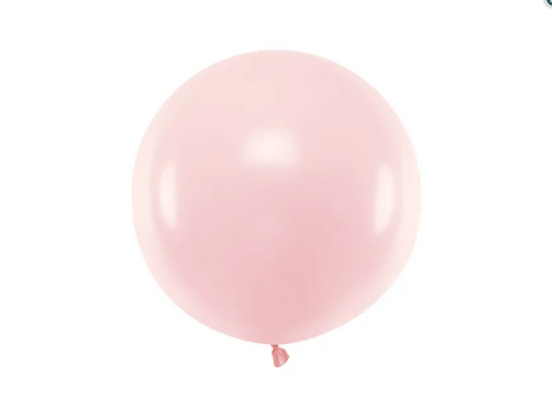 Balon okrągły 60cm Pastel Pale Pink