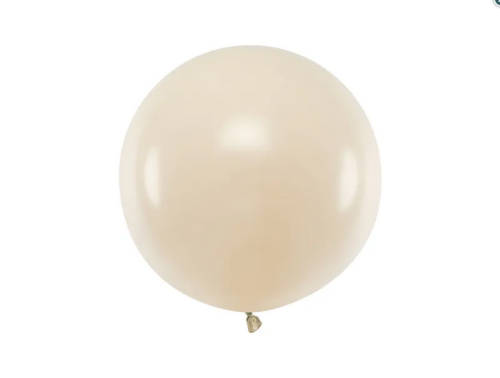 Balon okrągły 60cm nude