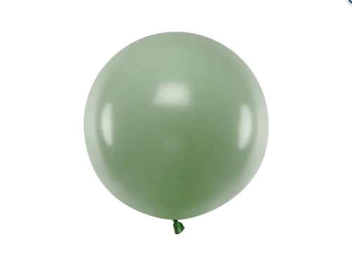 Balon okrągły 60 cm Pastel Rosemary Green