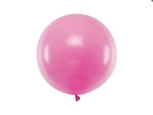 Balon okrągły 60cm Pastel Fuchsia