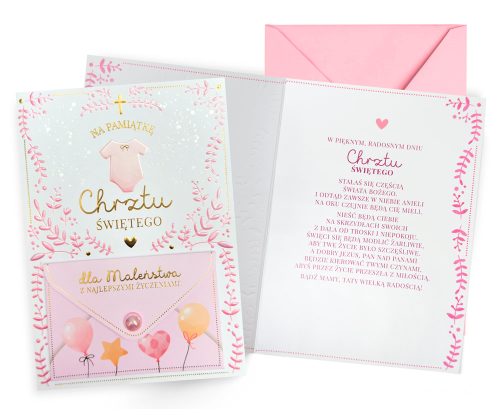 Karnet DK-1293 Chrzest