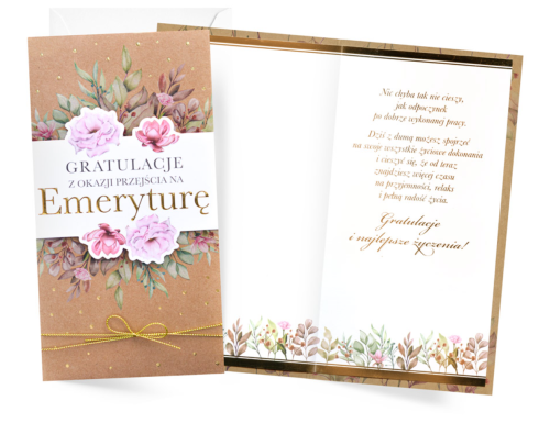 Karnet PM-408 Emerytura