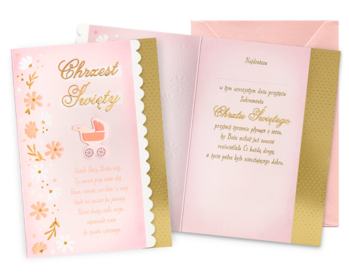 Karnet DK-1301 Chrzest 