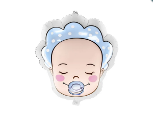 Balon foliowy Bobas - Chłopiec 40x45cm mix