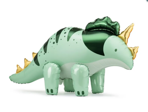 Balon foliowy Triceratops 101x60,5cm zielony