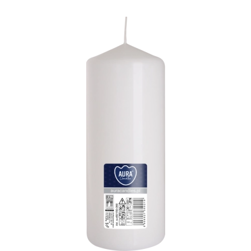 Świeca walec 60/150 Biała