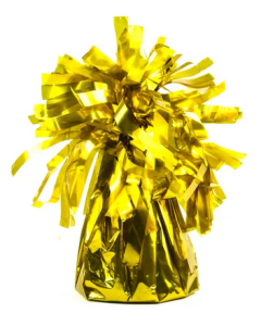 Ciężarek do balonoów złoty 7cm