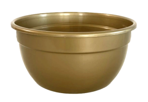 Miska plastikowa złota 23cm