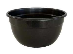 Miska plastikowa grafit 25cm