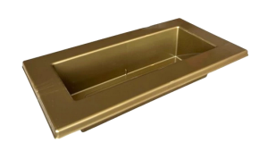 Osłonka plastikowa rynna złota 30cm