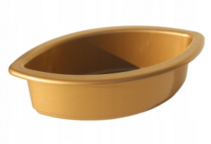Osłonka plastikowa łódka złota 25cm