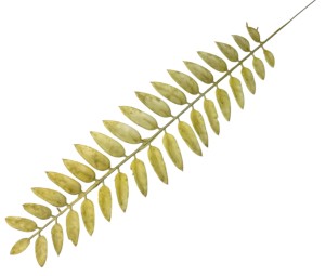 Liść sztuczny 50cm 5szt/opak YELLOW