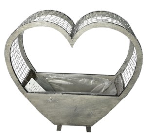 Osłonka do kompozycji serce 35x11,5xH33cm