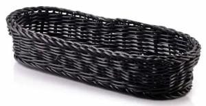 Koszyk na sztućce 27x11xh6cm HX370-BLACK