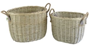 Koszyk wiklinowy 2szt