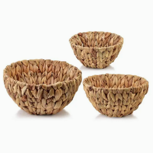 Kosze z hiacyntu wodnego 28x14x14/24x12x12/20x10x10cm