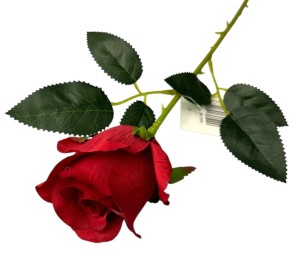 Gałązka róża 55cm RED