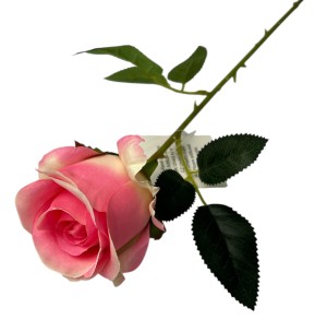 Gałązka róża 55cm PINK