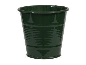 Wiaderko metalowe 10x9cm zielony
