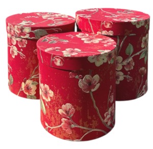 Flowerbox okrągły 25x25x26cm kpl 3szt