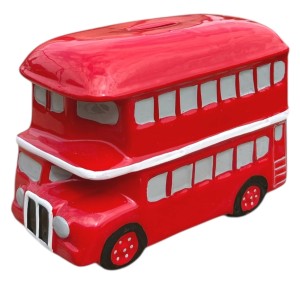 Skarbonka ceramiczna autobis 14x10cm