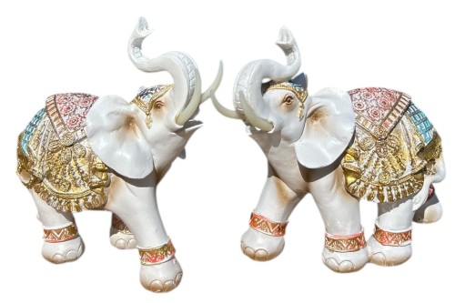 Słoń ceramiczny 15cm 2 wzory