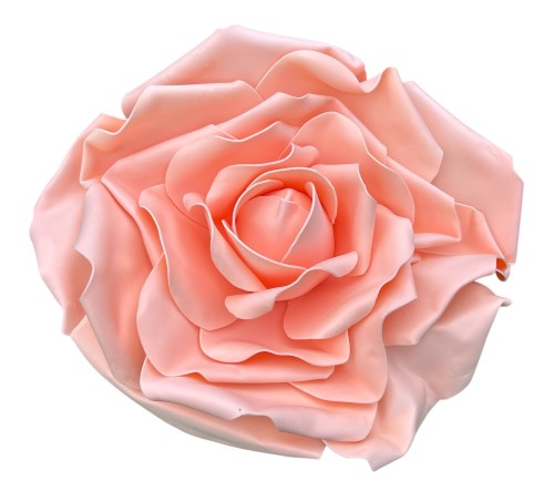 Róża piankowa 70cm brzoskwinia