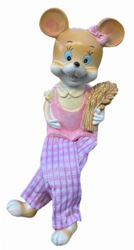 Myszka z wiszącymi nogami 12cm