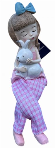 Dziewczynka z wiszącymi nogami 13cm