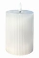 ŚWIECA LED BIAŁA 7,5X10CM 2XAAA FB001830_S_W