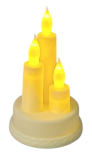 Świeca LED 8,5x13,5cm