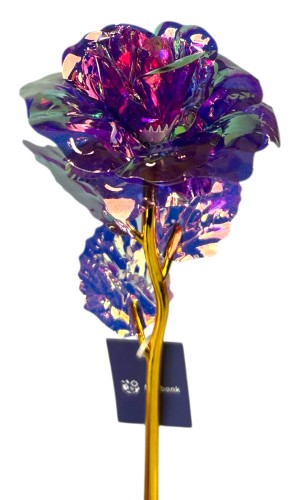 Gałązka róża plastik 24cm
