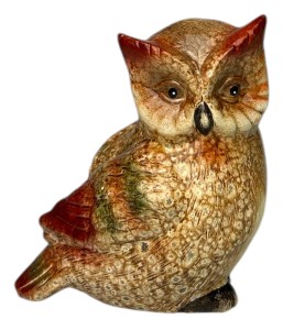 Sowa ceramiczna 12x8,6x13,7cm