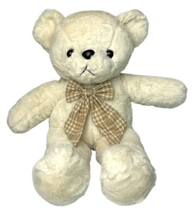 Miś pluszowy z kokardą 50cm