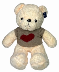 Miś pluszowy w sweterku 50cm