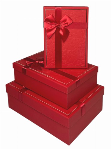 Pudełko prezentowe 33x25x11cm kpl 3szt