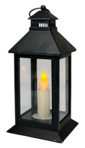 Latarnia LED 8x17cm 3xAAA czarny