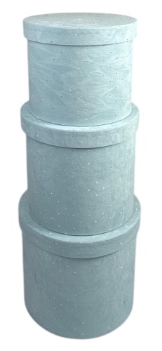 Flowerbox welur kpl 3szt 24x24cm