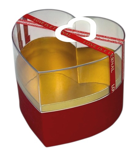 Flowerbox serce 15x13x12cm