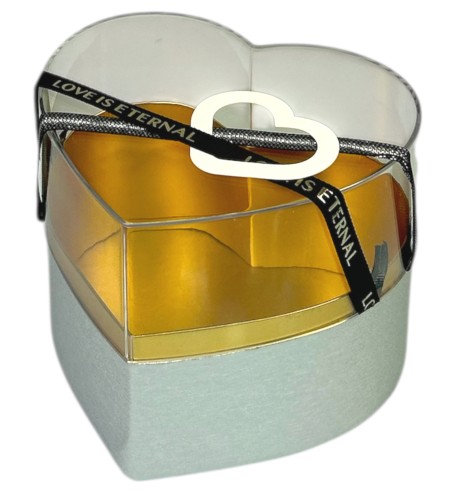 Flowerbox serce 15x13x12cm